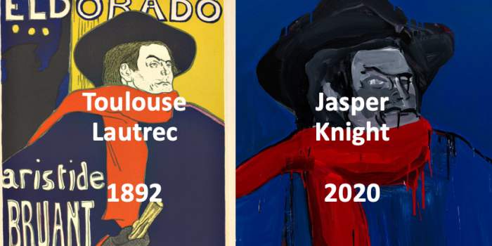 Talk Toulouse Lautrec & Jasper Knight - en français