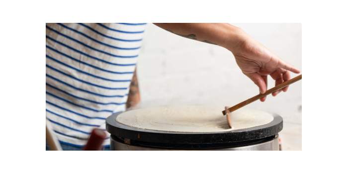 Atelier crêpes chez Four Frogs