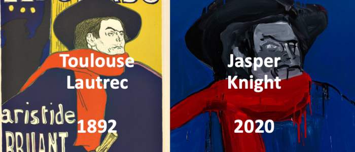 Talk Toulouse Lautrec & Jasper Knight - en français