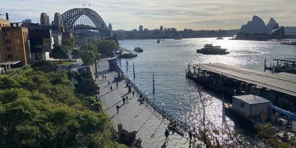 Circular Quay à Taronga zoo wharf 